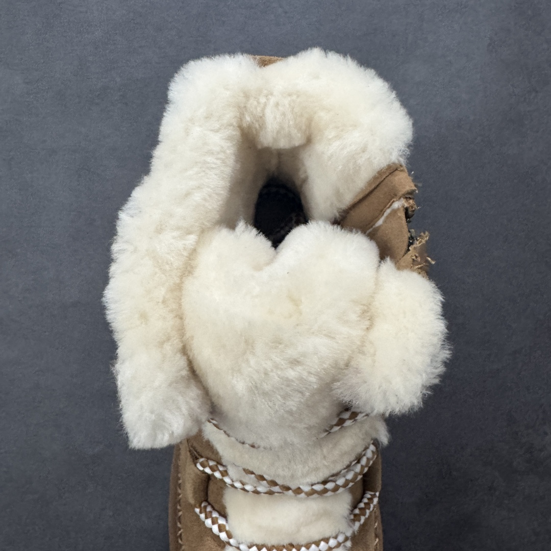 图片[7]-【纯原版】UGG RETROCHICLACE冬季雪地鞋雪地靴工装靴系列 十年品牌制鞋代工厂生产线出品 注重每一处细节 隆丰A级真羊皮毛一体 完全遵循ZP工艺流程打造 货号：1174574 尺码：35-40无半码-选品中心