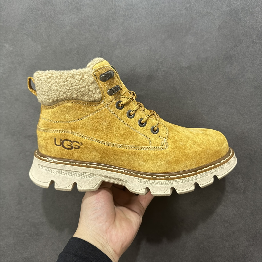【广东纯原】UGG秋冬新品Tasman Weather Hybrid 塔斯曼混合系列轻量休闲鞋（毛绒一体内里 保暖锁热）秋冬必备 户外中帮男士休闲鞋雪地靴马丁靴系列 广东大厂品质 秋冬新款 时尚潮流搭配 面料釆用意大利进口磨砂牛皮 全鞋真牛皮材料 大底到五金都是代工厂原材料制作 好货不杀猪 首单质量严格把控 全套官网统一包装 今年冬季防寒户外专用产品 日常随意搭配 型男必备‼ 货号：U5867M 尺码：39-44-选品中心