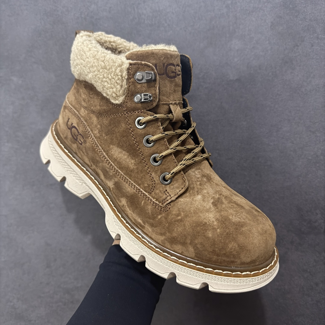 图片[3]-【广东纯原】UGG秋冬新品Tasman Weather Hybrid 塔斯曼混合系列轻量休闲鞋（毛绒一体内里 保暖锁热）秋冬必备 户外中帮男士休闲鞋雪地靴马丁靴系列 广东大厂品质 秋冬新款 时尚潮流搭配 面料釆用意大利进口磨砂牛皮 全鞋真牛皮材料 大底到五金都是代工厂原材料制作 好货不杀猪 首单质量严格把控 全套官网统一包装 今年冬季防寒户外专用产品 日常随意搭配 型男必备‼ 货号：U5867M 尺码：39-44-选品中心