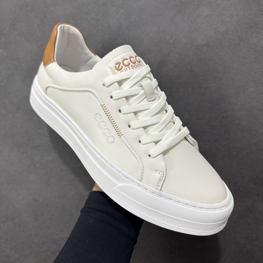 图片[3]-【公司级】Ecco 爱步 2022新款柔酷7号系列低帮百搭休闲板鞋 #黄景瑜同款 专柜热销款 1：1复刻 纯手工打造 质感妥妥的 ！鞋面采用进口小牛皮+透气头层猪皮里，鞋底采用高端顶级TPR环保科技材料 磨具贴合鞋底给你不一样的缓力性能 特点 舒适 增强运动性 高端大气时尚不失稳重 值得推荐！ 货号：983257-01002 尺码：38 39 40 41 42 43 44 皮鞋码-选品中心