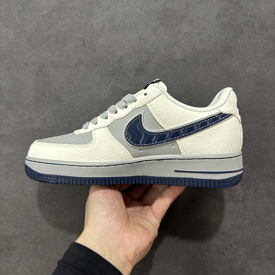 图片[2]-【定制版】Nike Air Force 1\’07 Low 猿人头BaPe联名 米灰蓝 空军一号低帮休闲板鞋  #原楦头原纸板 原装鞋盒 定制五金配件 内置全掌气垫 原厂鞋底 货号：SM6668-111  尺码：36 36.5 37.5 38 38.5 39 40 40.5 41 42 42.5 43 44 44.5 45-选品中心