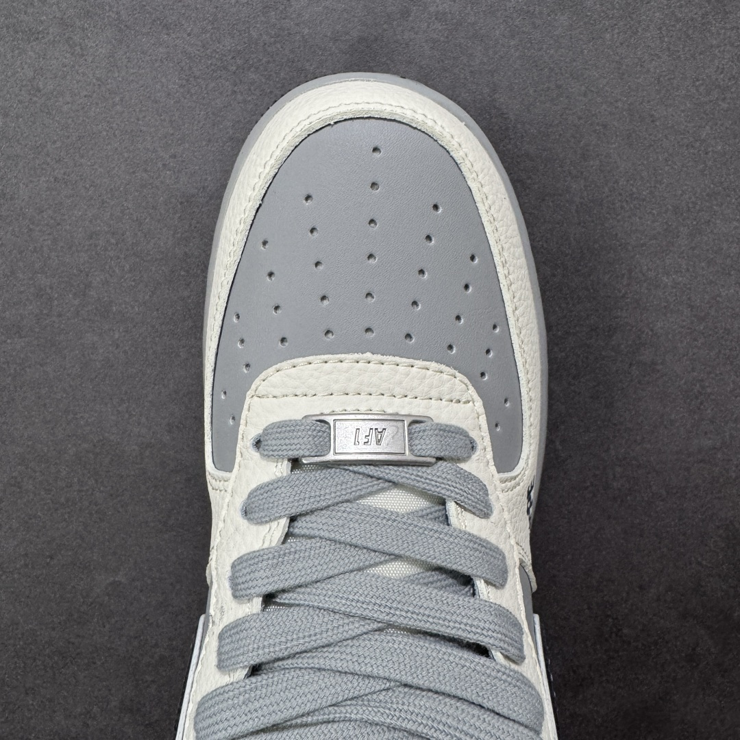 图片[8]-【定制版】Nike Air Force 1\’07 Low 猿人头BaPe联名 米灰蓝 空军一号低帮休闲板鞋  #原楦头原纸板 原装鞋盒 定制五金配件 内置全掌气垫 原厂鞋底 货号：SM6668-111  尺码：36 36.5 37.5 38 38.5 39 40 40.5 41 42 42.5 43 44 44.5 45-选品中心
