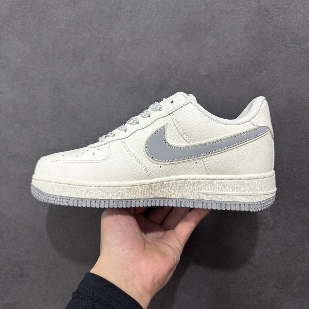 图片[2]-【定制版】Nike Air Force 1\’07 Low 灰标 空军一号低帮休闲板鞋  #原楦头原纸板 原装鞋盒 定制五金配件 内置全掌气垫 原厂鞋底 货号：CS5288-042  尺码：36 36.5 37.5 38 38.5 39 40 40.5 41 42 42.5 43 44 44.5 45-选品中心