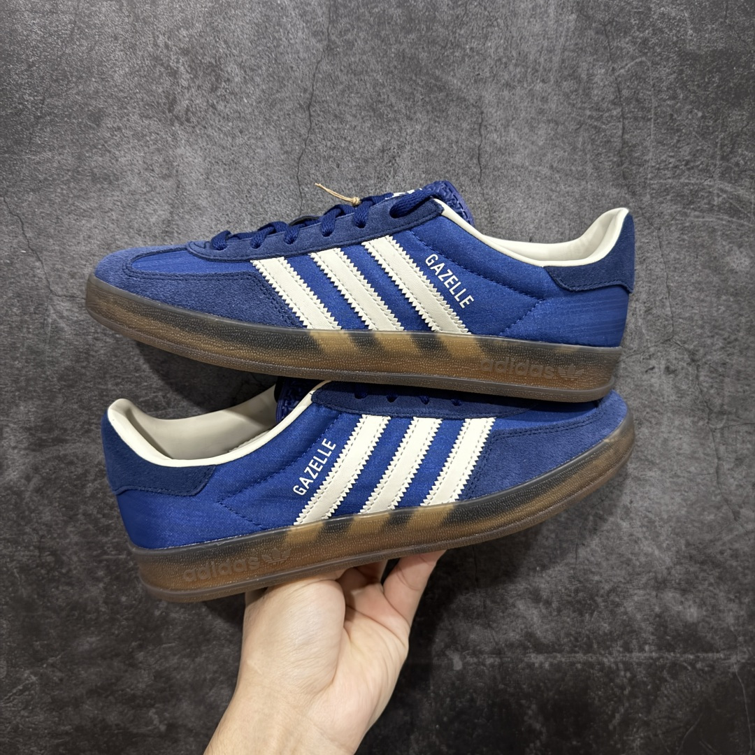 【纯原】Adidas Originals Gazelle Indoor 防滑低帮T头德训鞋 GZ复古系列