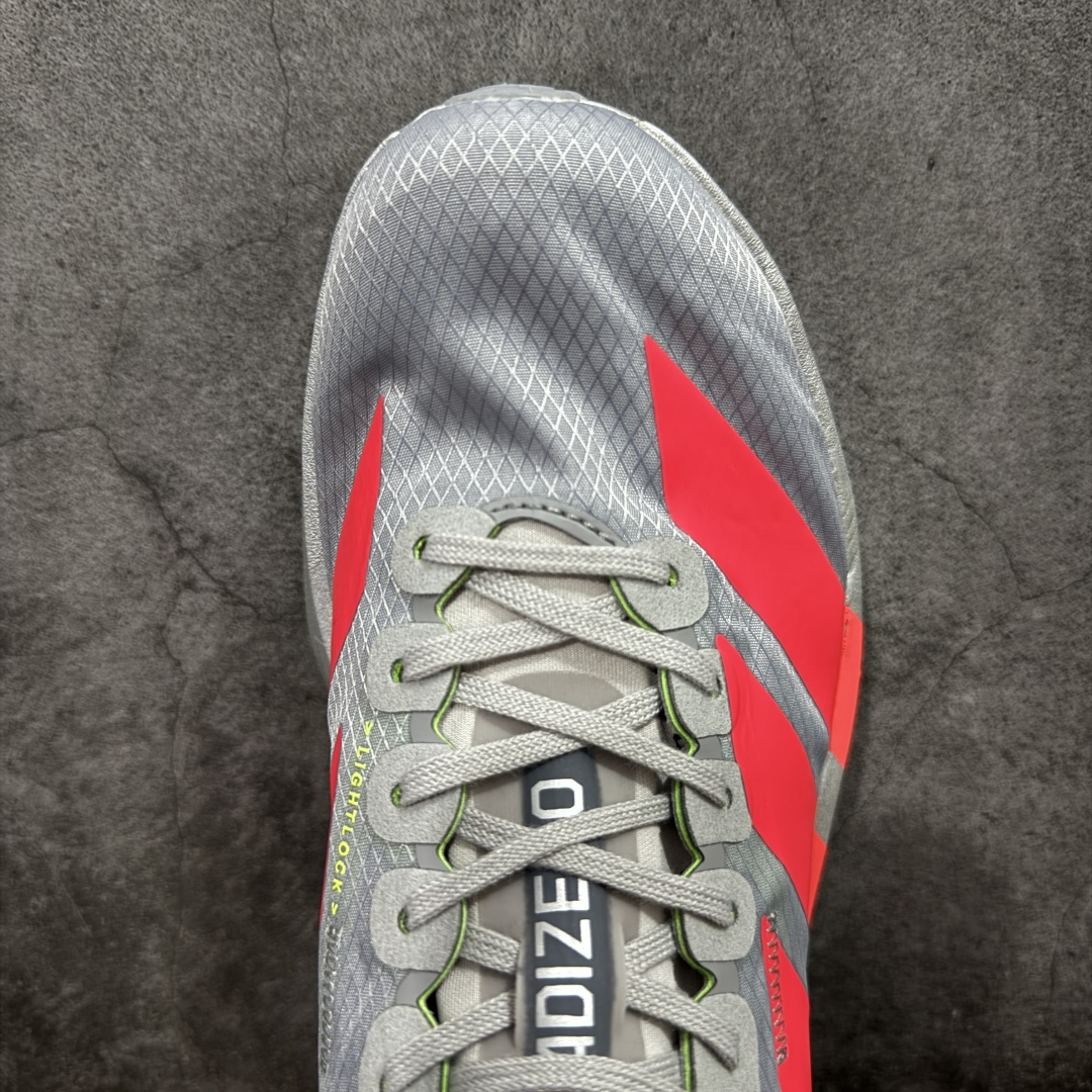 图片[5]-【NO.1纯原】Adidas Adizero Adios Pro 4 M竞训跑步鞋 银红色 JR6372 市场独一档品质 区别所有版本 原鞋购入开发数月 原材料 原档案打造 细节版型一比一 独立双层组合底私模. 搭配ENERGYRODS 2.0真碳柱，每一步都动力满满 鞋面用的是Lightlock技术，轻透又贴合，就像给脚定制的一样。 中底是全掌Lightstrike Pro泡棉，软弹感超绝 真正一比一还原真实脚感💪🏻 尺码：36 36.5 37 38 38.5 39 40 40.5 41 42 42.5 43 44 44.5 45 46-选品中心