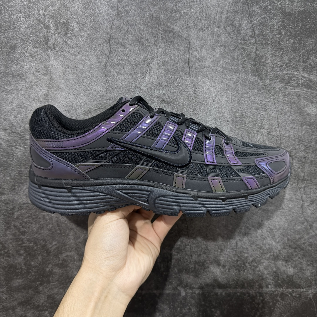 【纯原CS版】NK P-6000 复古老爹休闲运动鞋 黑炫彩 全新公司级品质 组合大底 中底拉帮等细节区别市售通货品质 市面唯一正确三明治网面 货号：IM6332-001 尺码：36 36.5 37.5 38 38.5 39 40 40.5 41 42 42.5 43 44 44.5 45-选品中心