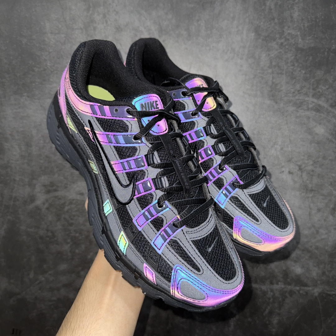 图片[2]-【纯原CS版】NK P-6000 复古老爹休闲运动鞋 黑炫彩 全新公司级品质 组合大底 中底拉帮等细节区别市售通货品质 市面唯一正确三明治网面 货号：IM6332-001 尺码：36 36.5 37.5 38 38.5 39 40 40.5 41 42 42.5 43 44 44.5 45-选品中心