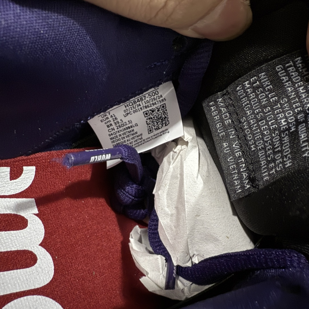 图片[7]-【纯原M版】 Supreme x Nike SB DUNK 低帮联名板鞋 货号：HQ8487-500 国内一线头部大厂出品 高端零售专供品质 全套原厂数据 原厂皮料 原厂辅料打造 德国进口真空加硫定型工艺 一码一模 真实半码 全方位细节全部到位 细节处理比正品更顶！ 尺码：40 40.5 41 42 42.5 43 44 44.5 45 46 47.5-选品中心