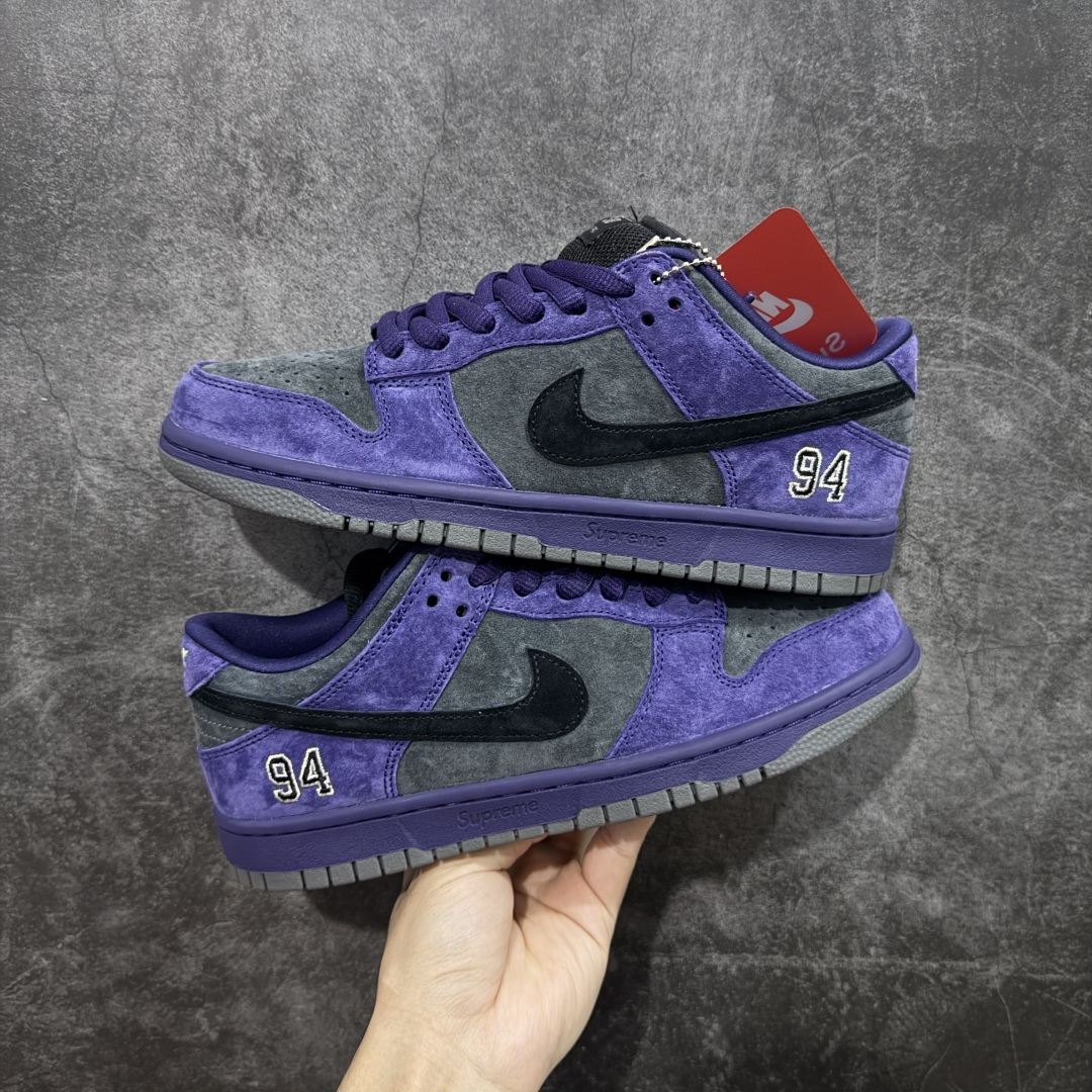【纯原】 Supreme x Nike SB DUNK 低帮联名板鞋 货号：HQ8487-500国内一线