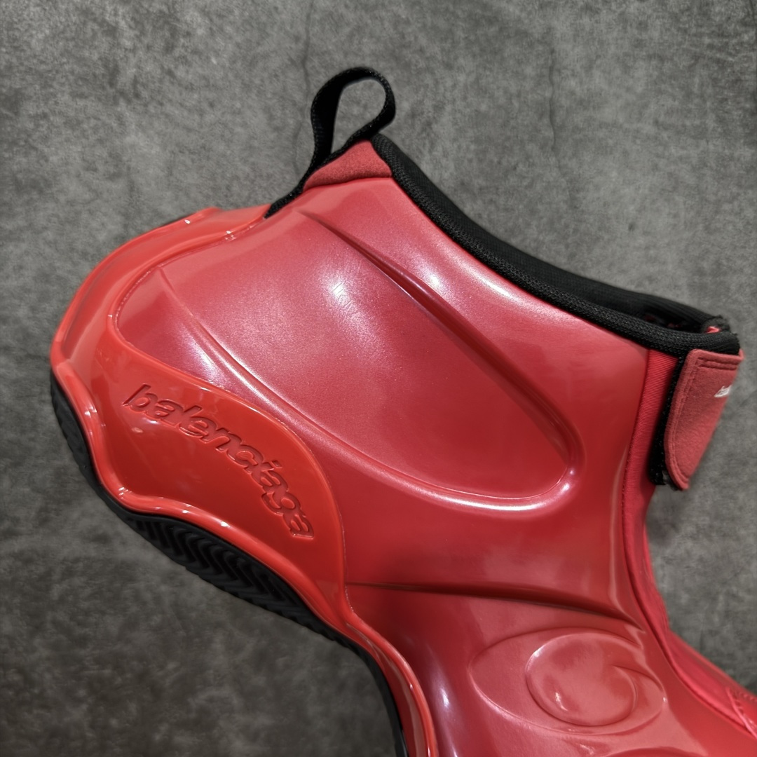 图片[7]-【XA版本】Balenciaga巴黎世家 basketball Sneaker 篮球鞋 圆头拉链 中帮 生活休闲鞋 红色 原鞋购入 全新开发出品 细节多次较对 原材料制作 酷炫鞋型 类似于喷泡风格 上脚百搭 尺码：36-46-选品中心