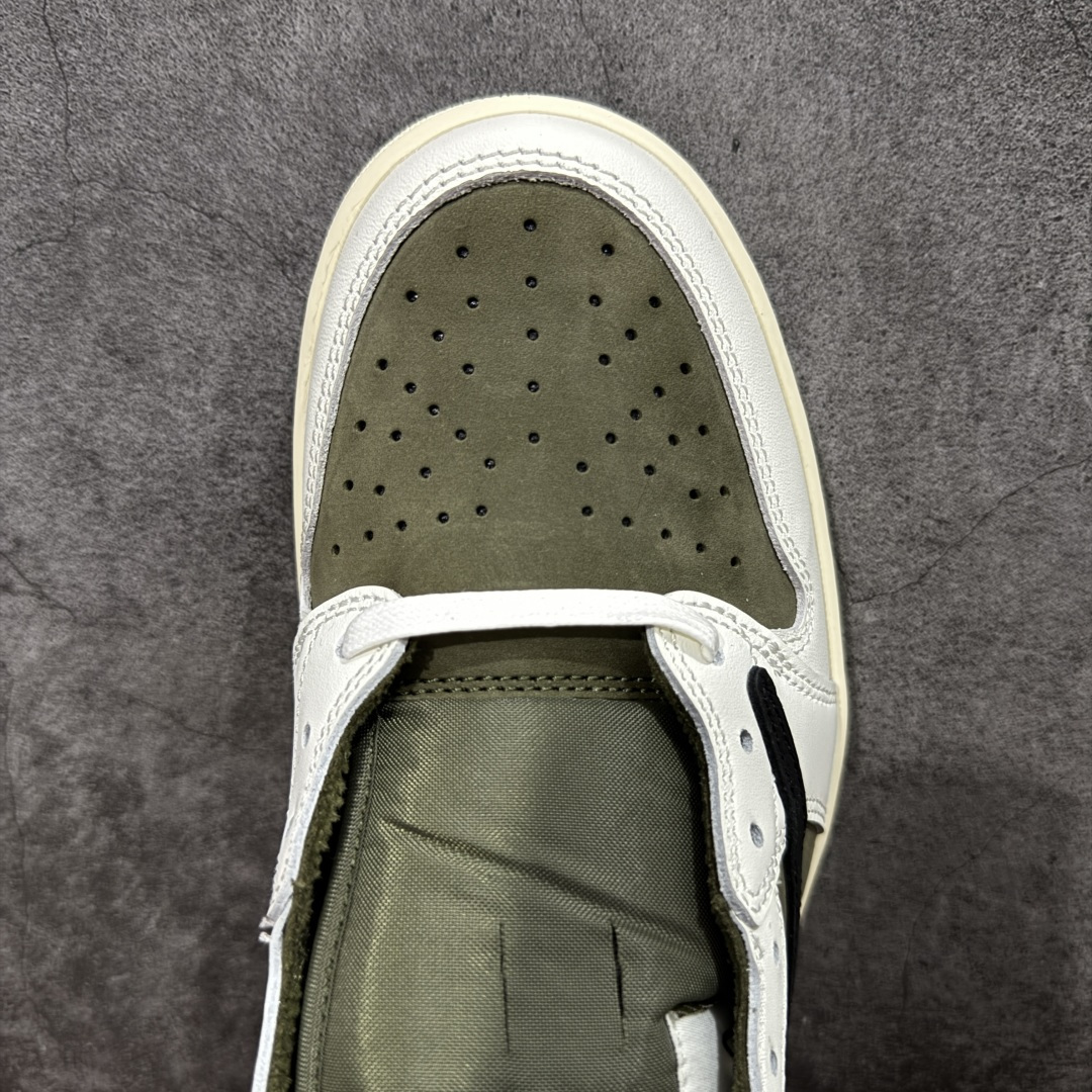 图片[5]-【XE纯原】Travis Scott x Air Jordan AJ1 Low OG SP TS联名 倒钩低帮 DM7866-200 全新版本出货 同价位无对手 纯原大厂出品 实打实原材头层皮料 高端外贸零售专供品质 版型细节完美 原鞋原楦头纸板开发 原厂防尘纸 极致一眼正品既视感 尺码：36-48码 真实半码-选品中心