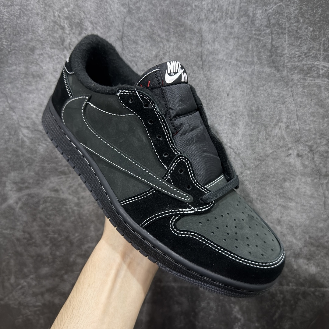 图片[3]-【XE纯原】Travis Scott x Air Jordan AJ1 Low OG SP TS联名 倒钩低帮 DM7866-001 全新版本出货 同价位无对手 纯原大厂出品 实打实原材头层皮料 高端外贸零售专供品质 版型细节完美 原鞋原楦头纸板开发 原厂防尘纸 极致一眼正品既视感 尺码：36-48码 真实半码-选品中心