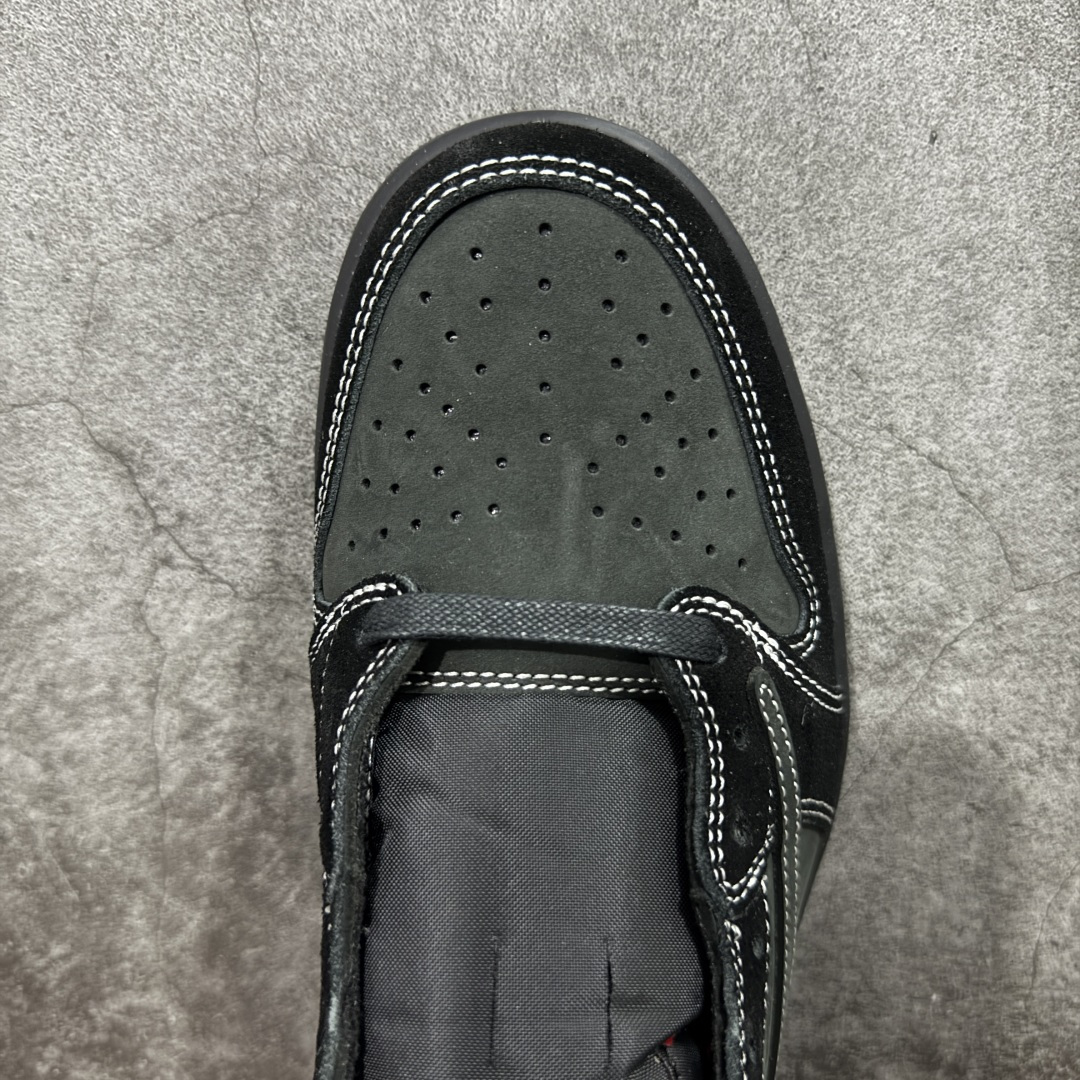 图片[5]-【XE纯原】Travis Scott x Air Jordan AJ1 Low OG SP TS联名 倒钩低帮 DM7866-001 全新版本出货 同价位无对手 纯原大厂出品 实打实原材头层皮料 高端外贸零售专供品质 版型细节完美 原鞋原楦头纸板开发 原厂防尘纸 极致一眼正品既视感 尺码：36-48码 真实半码-选品中心