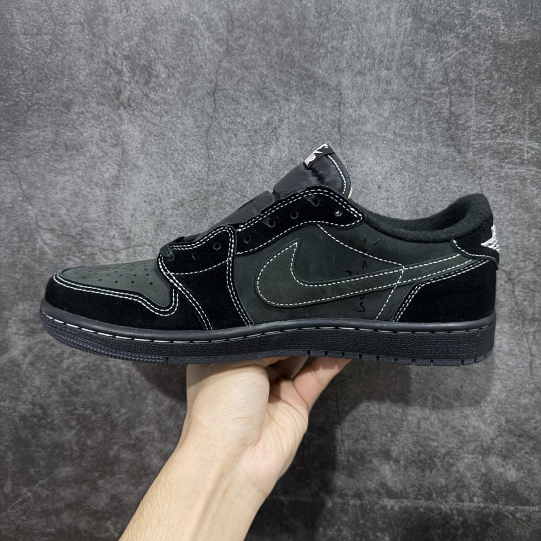 图片[2]-【XE纯原】Travis Scott x Air Jordan AJ1 Low OG SP TS联名 倒钩低帮 DM7866-001 全新版本出货 同价位无对手 纯原大厂出品 实打实原材头层皮料 高端外贸零售专供品质 版型细节完美 原鞋原楦头纸板开发 原厂防尘纸 极致一眼正品既视感 尺码：36-48码 真实半码-选品中心