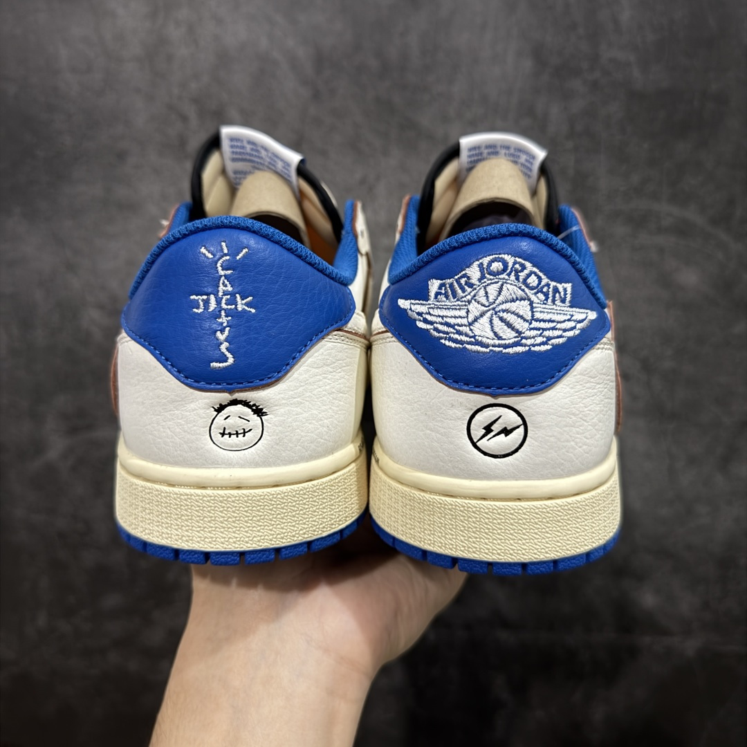 图片[4]-【XE纯原】Travis Scott x Air Jordan AJ1 Low OG SP TS联名 倒钩低帮 DM7866-104 全新版本出货 同价位无对手 纯原大厂出品 实打实原材头层皮料 高端外贸零售专供品质 版型细节完美 原鞋原楦头纸板开发 原厂防尘纸 极致一眼正品既视感 尺码：36-48码 真实半码-选品中心