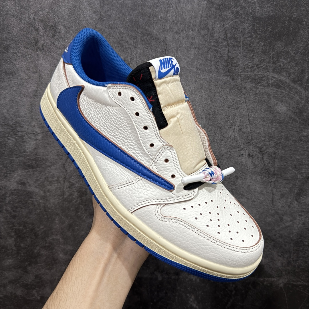图片[3]-【XE纯原】Travis Scott x Air Jordan AJ1 Low OG SP TS联名 倒钩低帮 DM7866-104 全新版本出货 同价位无对手 纯原大厂出品 实打实原材头层皮料 高端外贸零售专供品质 版型细节完美 原鞋原楦头纸板开发 原厂防尘纸 极致一眼正品既视感 尺码：36-48码 真实半码-选品中心