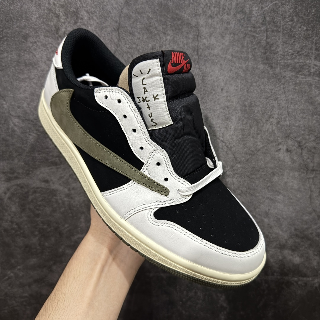 图片[3]-【XE纯原】Travis Scott x Air Jordan AJ1 Low OG SP TS联名 倒钩低帮 DZ4137-106 全新版本出货 同价位无对手 纯原大厂出品 实打实原材头层皮料 高端外贸零售专供品质 版型细节完美 原鞋原楦头纸板开发 原厂防尘纸 极致一眼正品既视感 尺码：36-48码 真实半码-选品中心