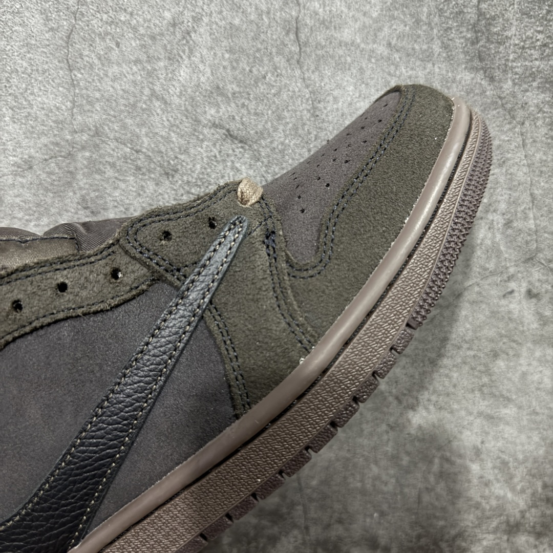 图片[6]-【XE纯原】Travis Scott x Air Jordan AJ1 Low OG SP TS联名 倒钩低帮 DM7866-202 全新版本出货 同价位无对手 纯原大厂出品 实打实原材头层皮料 高端外贸零售专供品质 版型细节完美 原鞋原楦头纸板开发 原厂防尘纸 极致一眼正品既视感 尺码：36-48码 真实半码-选品中心