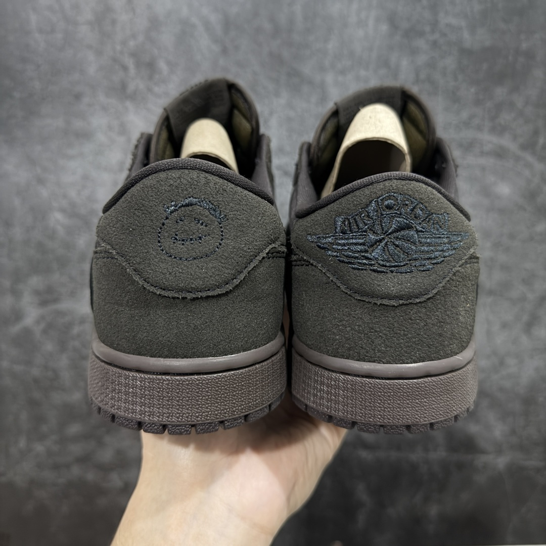 图片[4]-【XE纯原】Travis Scott x Air Jordan AJ1 Low OG SP TS联名 倒钩低帮 DM7866-202 全新版本出货 同价位无对手 纯原大厂出品 实打实原材头层皮料 高端外贸零售专供品质 版型细节完美 原鞋原楦头纸板开发 原厂防尘纸 极致一眼正品既视感 尺码：36-48码 真实半码-选品中心