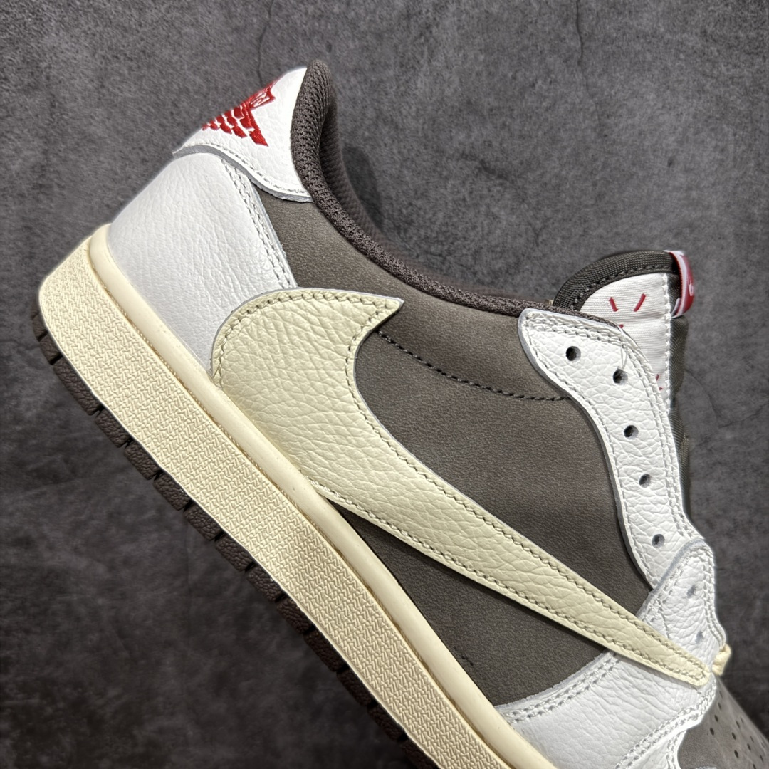 图片[7]-【XE纯原】Travis Scott x Air Jordan AJ1 Low OG SP TS联名 倒钩低帮 DM7866-162 全新版本出货 同价位无对手 纯原大厂出品 实打实原材头层皮料 高端外贸零售专供品质 版型细节完美 原鞋原楦头纸板开发 原厂防尘纸 极致一眼正品既视感 尺码：36-48码 真实半码-选品中心