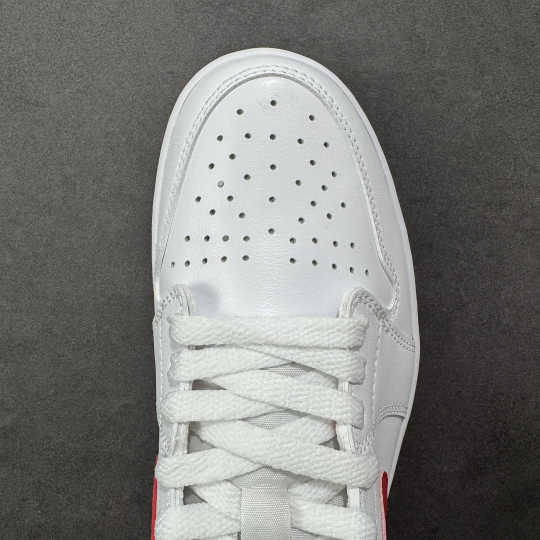 图片[8]-【H11版本】耐克Nike Air Jordan 1 AJ1经典复古经典低帮百搭文化篮球鞋 白红 CZ0790-161 公司级真标半码制#原档案原数据开发版型#采用荔枝纹头层皮革鞋面材质#原厂立体填充鞋舌海绵#中底注胶孔及缜密中底拉帮工艺#原数据开发模具大底 尺码：35.5 36 36.5 37.5 38 38.5 39 40 40.5 41 42 42.5 43 44 44.5 45 46 47.5 编码：H11B270280-选品中心