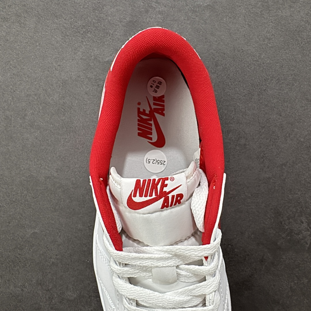 图片[7]-【H11版本】耐克Nike Air Jordan 1 AJ1经典复古经典低帮百搭文化篮球鞋 白红 CZ0790-161 公司级真标半码制#原档案原数据开发版型#采用荔枝纹头层皮革鞋面材质#原厂立体填充鞋舌海绵#中底注胶孔及缜密中底拉帮工艺#原数据开发模具大底 尺码：35.5 36 36.5 37.5 38 38.5 39 40 40.5 41 42 42.5 43 44 44.5 45 46 47.5 编码：H11B270280-选品中心