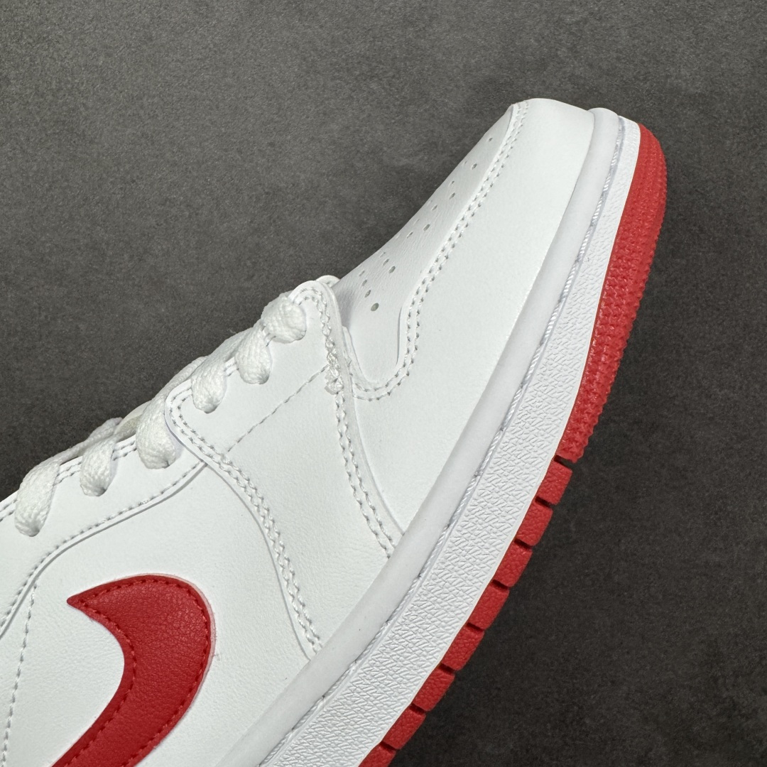 图片[5]-【H11版本】耐克Nike Air Jordan 1 AJ1经典复古经典低帮百搭文化篮球鞋 白红 CZ0790-161 公司级真标半码制#原档案原数据开发版型#采用荔枝纹头层皮革鞋面材质#原厂立体填充鞋舌海绵#中底注胶孔及缜密中底拉帮工艺#原数据开发模具大底 尺码：35.5 36 36.5 37.5 38 38.5 39 40 40.5 41 42 42.5 43 44 44.5 45 46 47.5 编码：H11B270280-选品中心