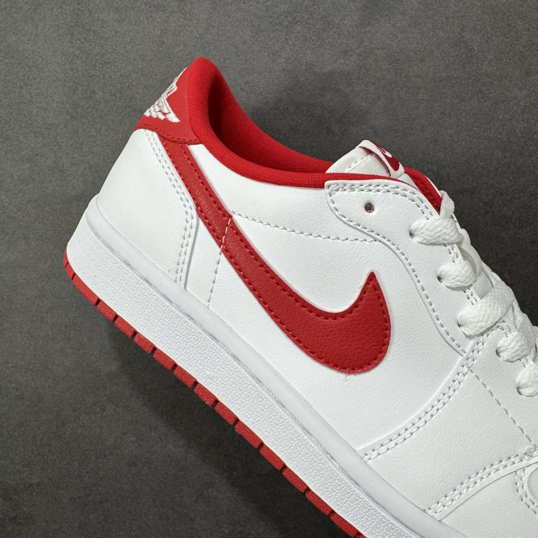 图片[6]-【H11版本】耐克Nike Air Jordan 1 AJ1经典复古经典低帮百搭文化篮球鞋 白红 CZ0790-161 公司级真标半码制#原档案原数据开发版型#采用荔枝纹头层皮革鞋面材质#原厂立体填充鞋舌海绵#中底注胶孔及缜密中底拉帮工艺#原数据开发模具大底 尺码：35.5 36 36.5 37.5 38 38.5 39 40 40.5 41 42 42.5 43 44 44.5 45 46 47.5 编码：H11B270280-选品中心