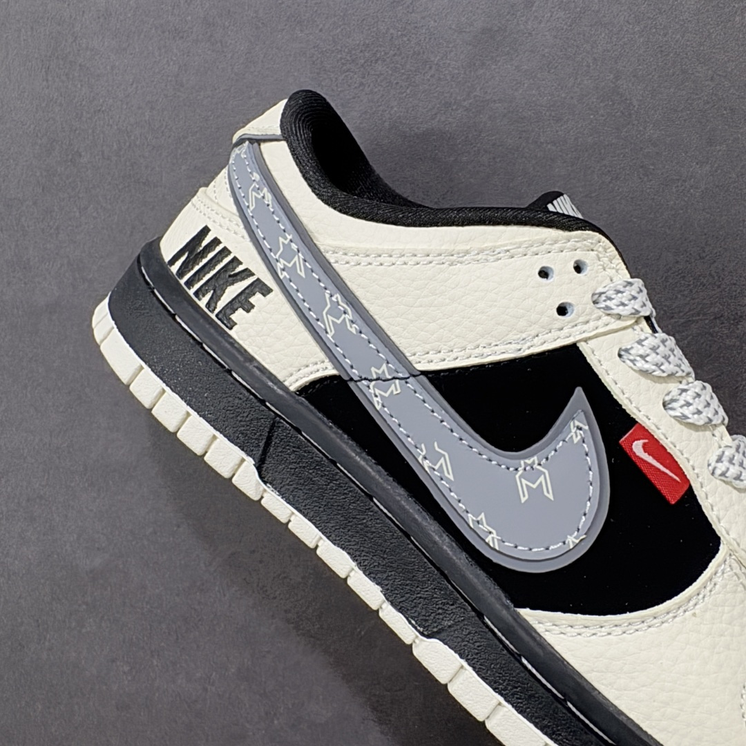 图片[6]-【定制版】Nike SB Dunk Low“ NIKE高达—米黑灰” 周年高端定制 低帮休闲板鞋 定制鞋盒 大厂纯原品质出货 超高清洁度 皮料切割干净无任何毛边 细节完美 货号：DN3168-004 尺码：36 36.5 37.5 38 38.5 39 40 40.5 41 42 42.5 43 44 44.5 45 编码：HXSB330340-选品中心