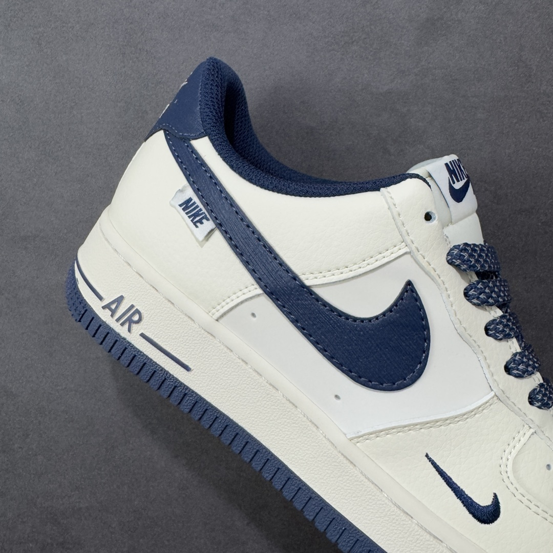 图片[6]-【定制版】Nike Air Force 1\’07 Low 树纹午夜蓝 空军一号低帮休闲板鞋  #原楦头原纸板 原装鞋盒 定制五金配件 内置全掌气垫 原厂鞋底 货号：SM6668-127  尺码：36 36.5 37.5 38 38.5 39 40 40.5 41 42 42.5 43 44 44.5 45-选品中心