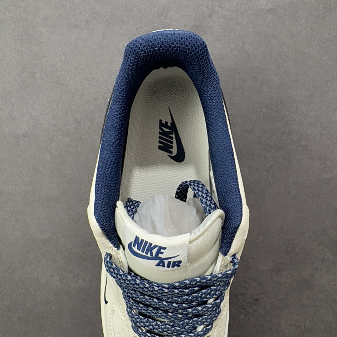 图片[7]-【定制版】Nike Air Force 1\’07 Low 树纹午夜蓝 空军一号低帮休闲板鞋  #原楦头原纸板 原装鞋盒 定制五金配件 内置全掌气垫 原厂鞋底 货号：SM6668-127  尺码：36 36.5 37.5 38 38.5 39 40 40.5 41 42 42.5 43 44 44.5 45-选品中心