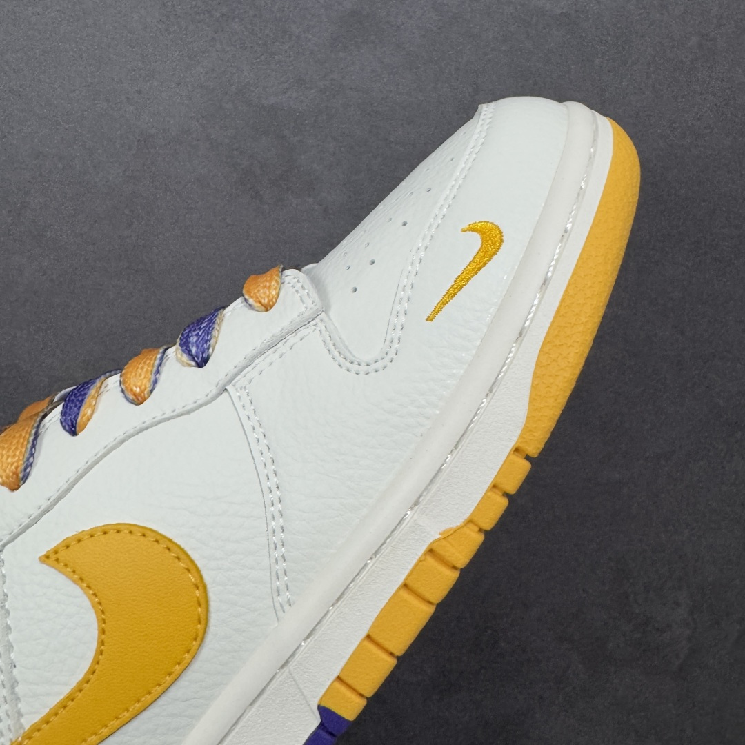 图片[5]-【定制版】Nike SB Dunk Low“NBA联名——紫金湖人” 周年高端定制 低帮休闲板鞋 定制鞋盒 大厂纯原品质出货 超高清洁度 皮料切割干净无任何毛边 细节完美 货号：CS1688-107 尺码：36 36.5 37.5 38 38.5 39 40 40.5 41 42 42.5 43 44 44.5 45 编码：HXSB330340-选品中心
