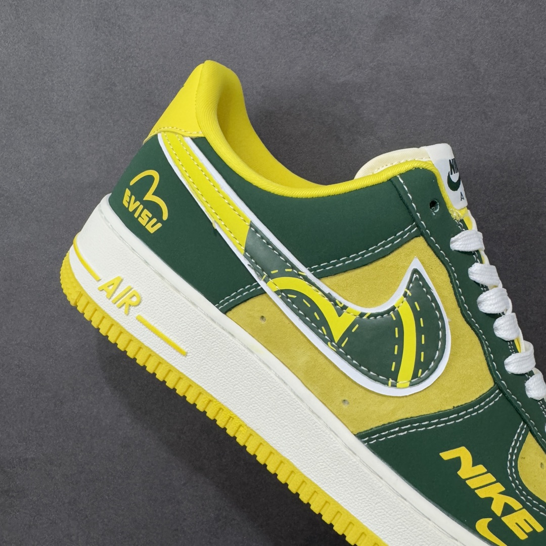 图片[6]-【定制版】Nike Air Force 1\’07 Low 草绿黄 空军一号低帮休闲板鞋  #原楦头原纸板 原装鞋盒 定制五金配件 内置全掌气垫 原厂鞋底 货号：SY1388-008  尺码：36 36.5 37.5 38 38.5 39 40 40.5 41 42 42.5 43 44 44.5 45-选品中心