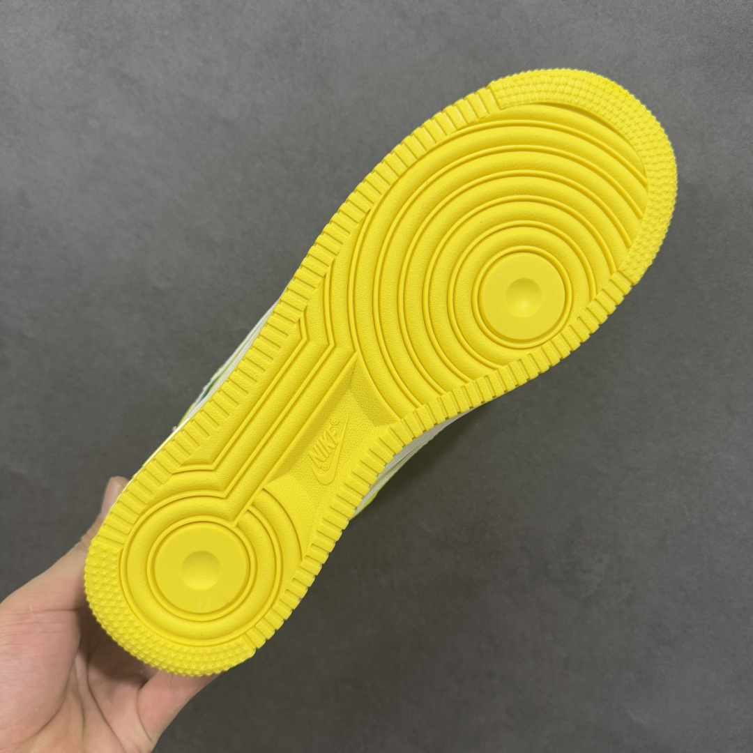 图片[9]-【定制版】Nike Air Force 1\’07 Low 草绿黄 空军一号低帮休闲板鞋  #原楦头原纸板 原装鞋盒 定制五金配件 内置全掌气垫 原厂鞋底 货号：SY1388-008  尺码：36 36.5 37.5 38 38.5 39 40 40.5 41 42 42.5 43 44 44.5 45-选品中心