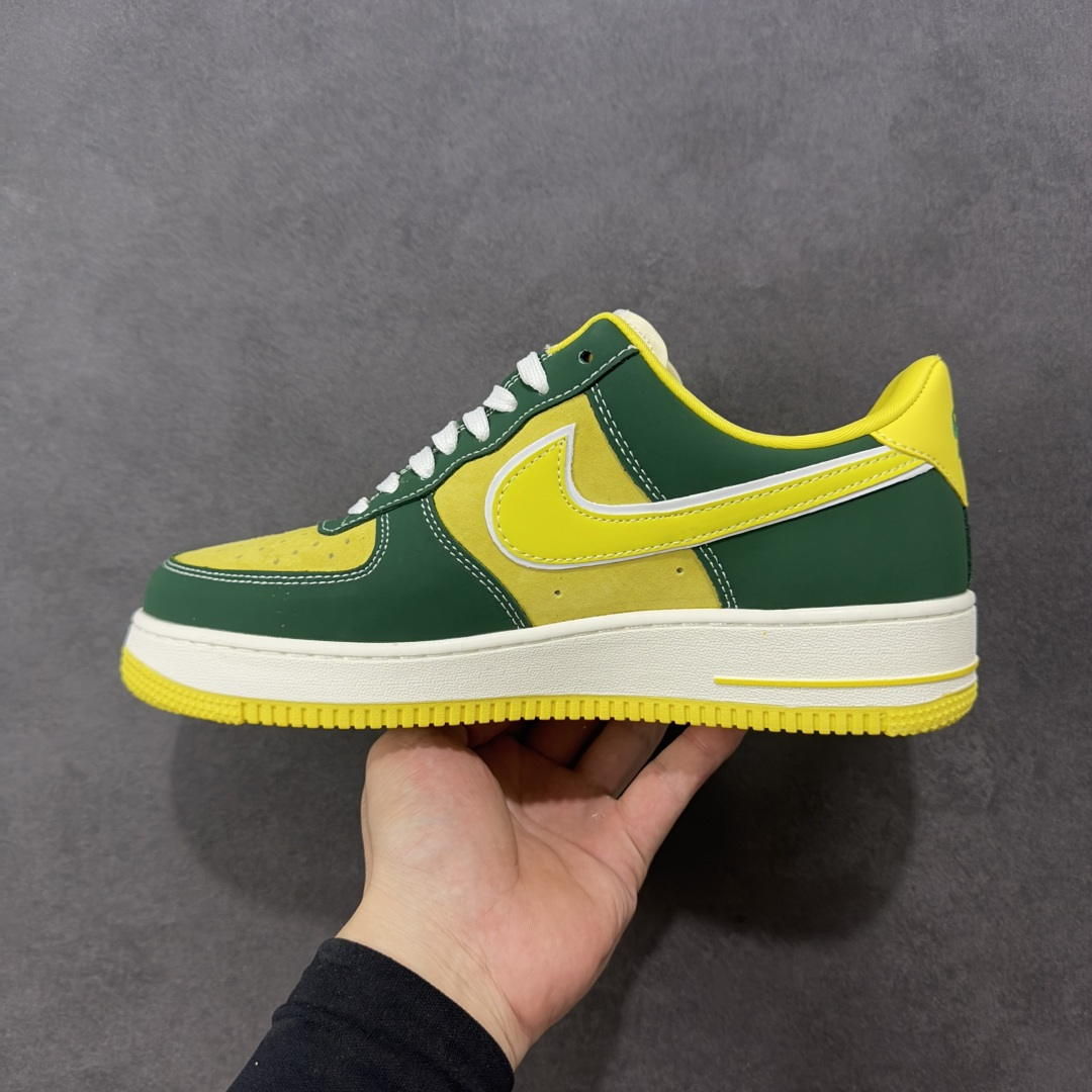 图片[2]-【定制版】Nike Air Force 1\’07 Low 草绿黄 空军一号低帮休闲板鞋  #原楦头原纸板 原装鞋盒 定制五金配件 内置全掌气垫 原厂鞋底 货号：SY1388-008  尺码：36 36.5 37.5 38 38.5 39 40 40.5 41 42 42.5 43 44 44.5 45-选品中心