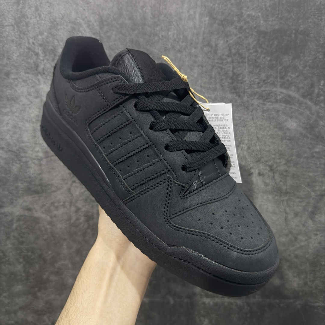 图片[3]-【纯原版】AD Forum 84 Low OG 低帮百搭潮流休闲运动板鞋 ID0990 全套原纸板楦头开发 市场最新版 头层皮料加持 以复古篮球鞋的外形为基础 采用皮革拼接 简约百搭 更加贴合舒适 中底内侧网格造型起到点睛之笔 外底橡胶 更显复古 尺码：36 36.5 37.5 38 38.5 39 40 40.5 41 42 42.5 43 44 44.5 45-选品中心