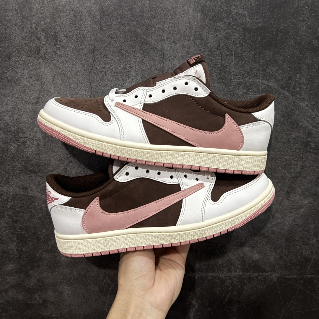 【纯原】Travis Scott x Air Jordan AJ1 Low OG SP TS联名9.0 