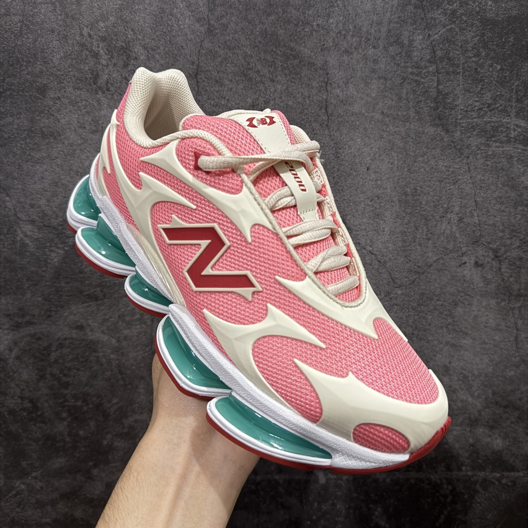 图片[3]-【公司级】New Balance 新百伦 NB20005 网面休闲跑步鞋 复古还要机能，NB官方重磅新品。一款融合复古设计与现代科技的跑鞋，以其经典的造型和舒适脚感，成为2025年复古潮流爱好的推荐单品。 极具视觉冲击力的5根ABZORB单元，以及无缝鞋面的设计，加上3M反光材质的装饰，比之前推出的9060系列更夸张，更具未来感。 货号：U20005UK 尺码：36-40-选品中心