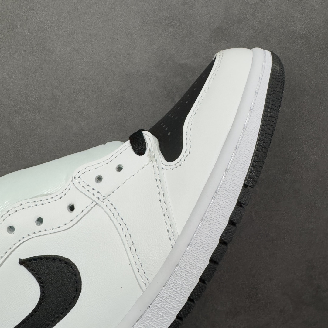 图片[5]-【公司级头层版】Air Jordan 1 High OG 高帮 AJ1 乔丹1代 aj1 乔1 高邦 金人吊牌 乔丹篮球鞋系列 II7282-100 采用正确头层皮组合荔枝纹头层皮革鞋面材质 中底注胶孔及缜密中底拉帮工艺 内置气垫及耐磨橡胶大底 尺码：36-47-选品中心