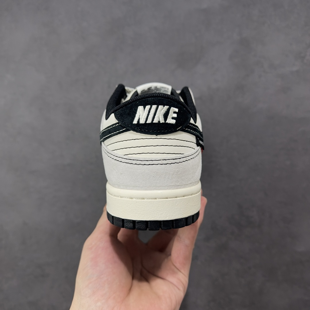 图片[4]-【定制版】Nike SB Dunk Low LV联名 灰猪八红黑小勾 周年高端定制 低帮休闲板鞋  #定制鞋盒 大厂纯原品质出货 超高清洁度 皮料切割干净无任何毛边 细节完美 货号：CX5050-Y11  尺码：36 36.5 37.5 38 38.5 39 40 40.5 41 42 42.5 43 44 44.5 45-选品中心