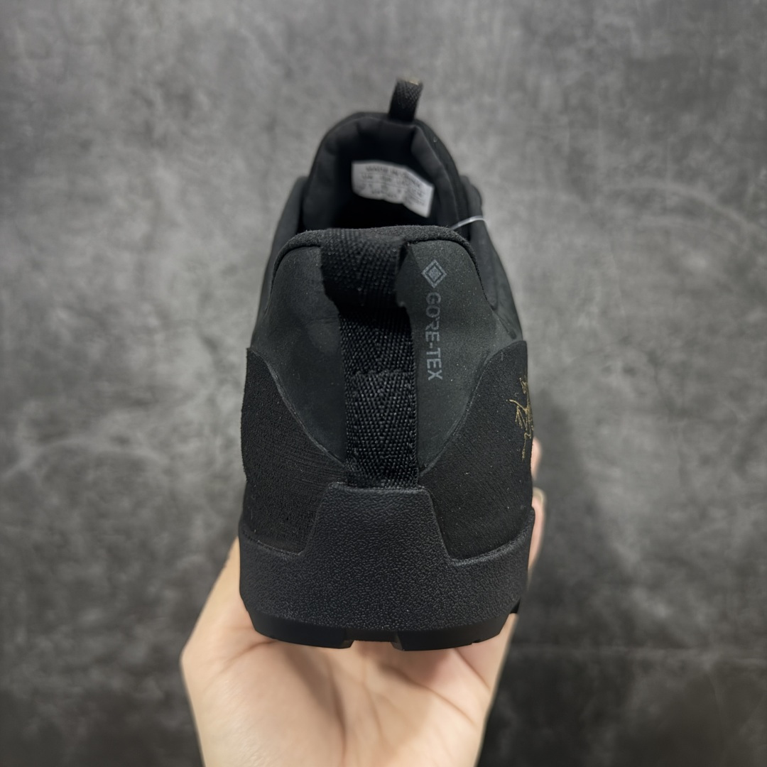 【纯原】Arcteryx始祖鸟 Konseal Shoe 舒适 防滑耐磨透气支撑抓地 登山鞋 黑色金标全