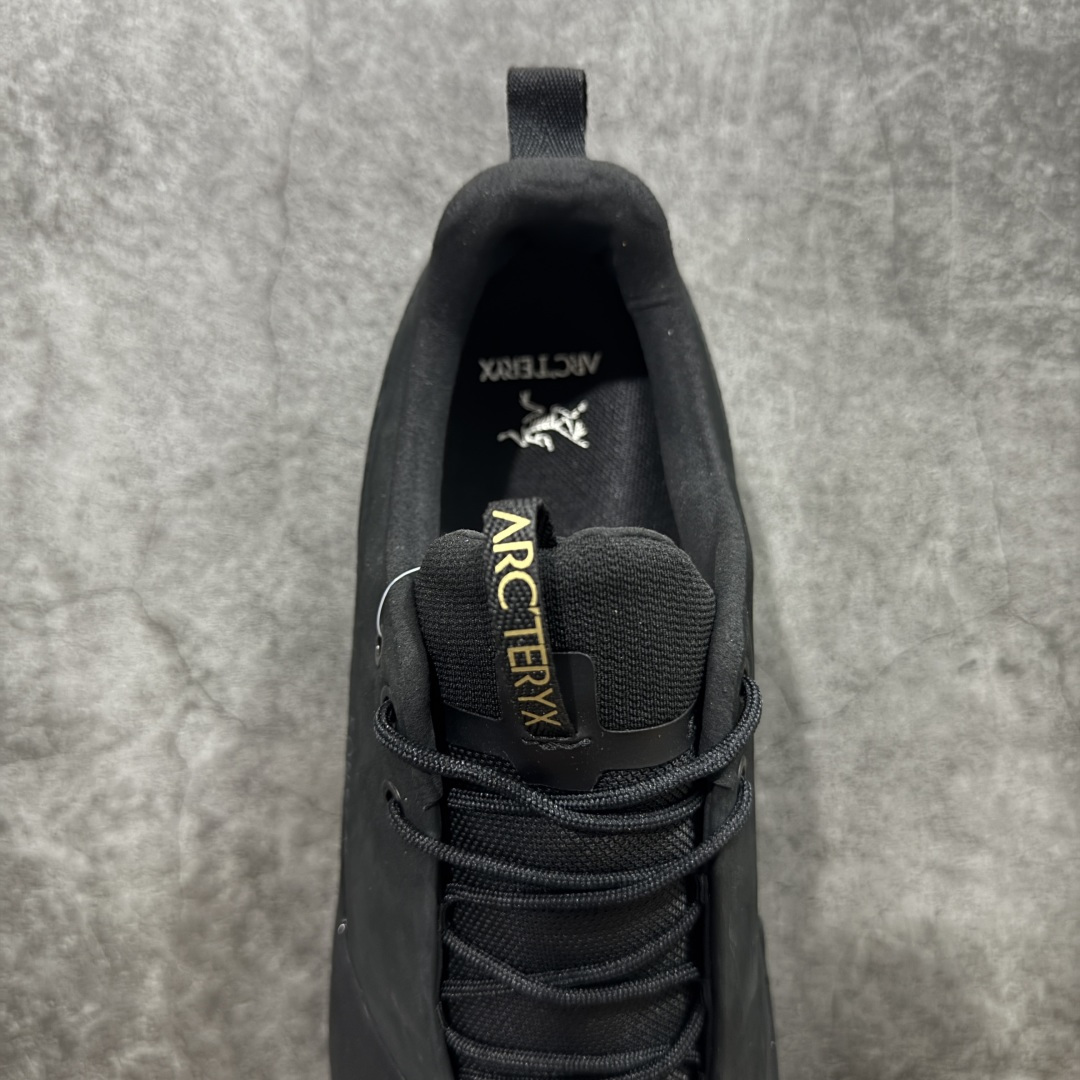 【纯原】Arcteryx始祖鸟 Konseal Shoe 舒适 防滑耐磨透气支撑抓地 登山鞋 黑色金标全