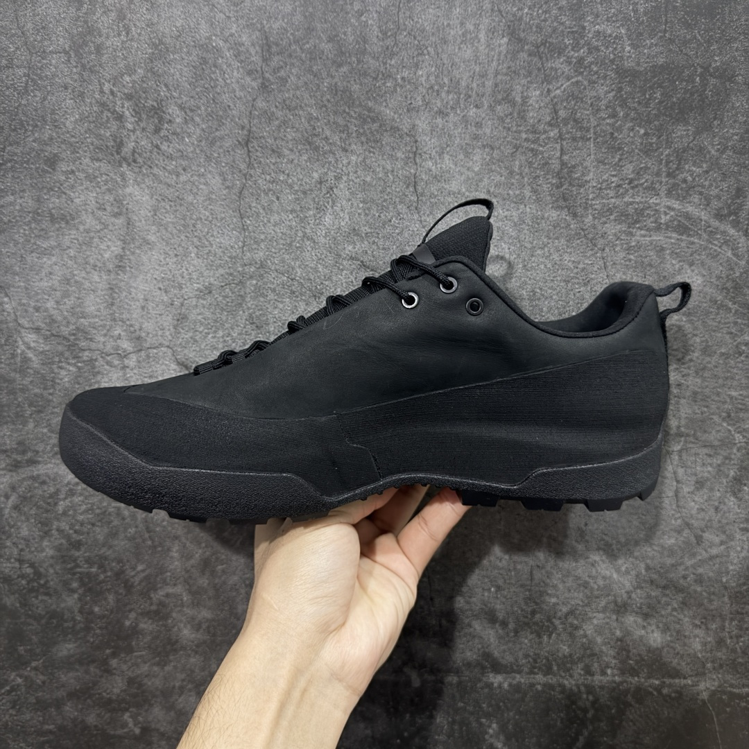 【纯原】Arcteryx始祖鸟 Konseal Shoe 舒适 防滑耐磨透气支撑抓地 登山鞋 黑色金标全