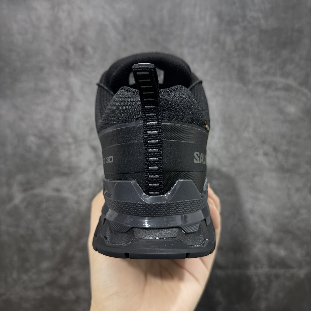 【纯原】SALOMON萨洛蒙 XA Pro 3D V9 GTX 圆头 支撑抓地 低帮 户外功能鞋 黑色 