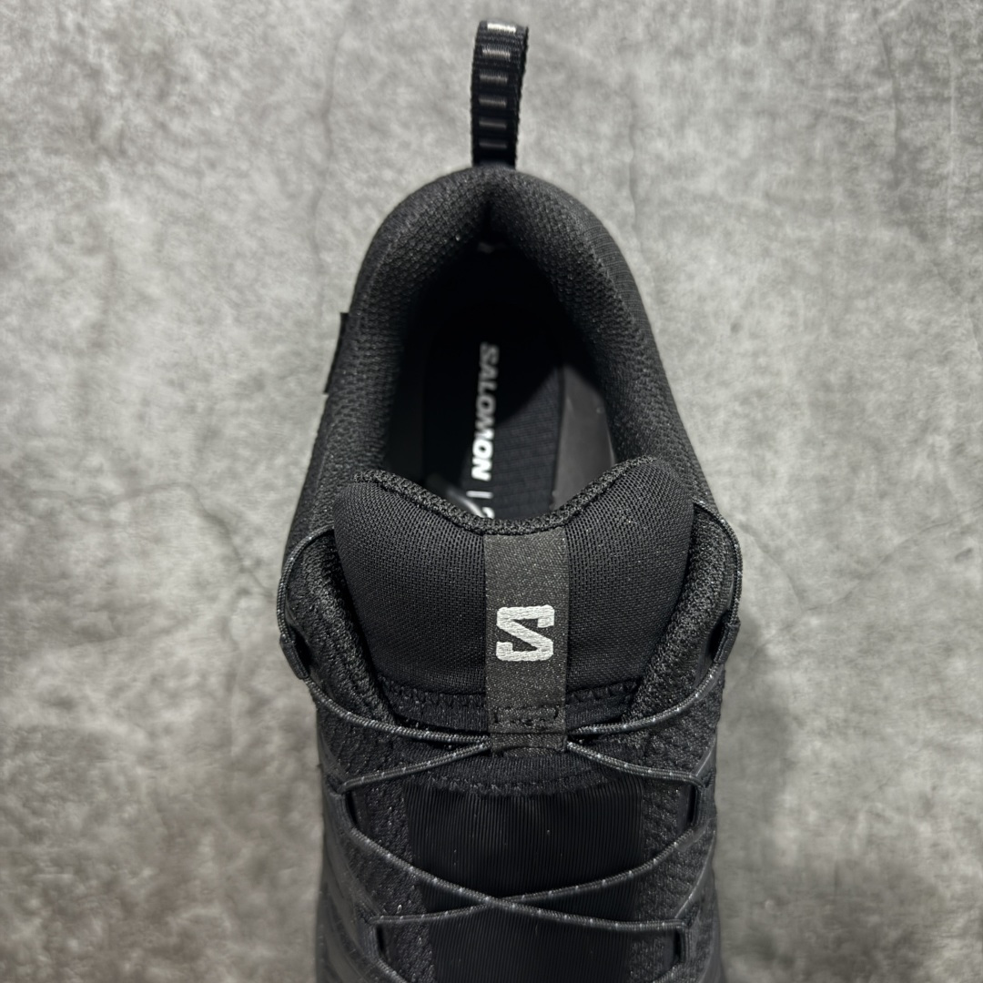 【纯原】SALOMON萨洛蒙 XA Pro 3D V9 GTX 圆头 支撑抓地 低帮 户外功能鞋 黑色 