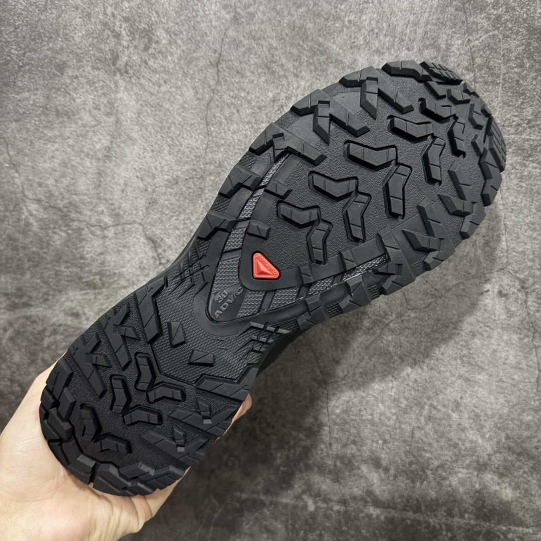 【纯原】SALOMON萨洛蒙 XA Pro 3D V9 GTX 圆头 支撑抓地 低帮 户外功能鞋 黑色 