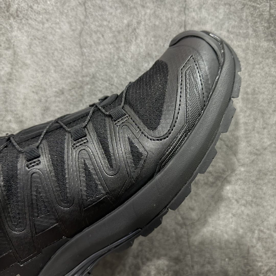 【纯原】SALOMON萨洛蒙 XA Pro 3D V9 GTX 圆头 支撑抓地 低帮 户外功能鞋 黑色 