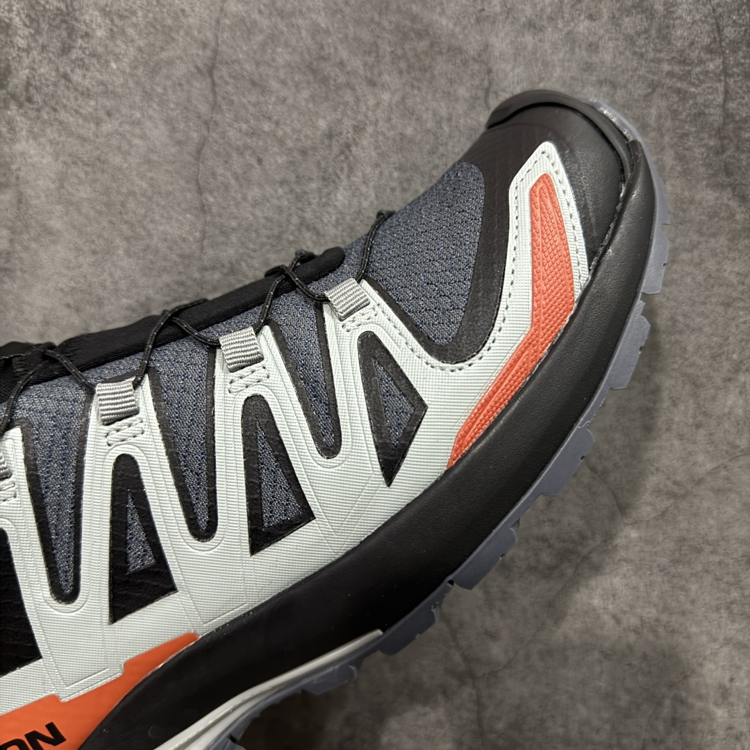 【纯原】SALOMON萨洛蒙 XA Pro 3D V9 GTX 圆头 支撑抓地 低帮 户外功能鞋 湍流蓝