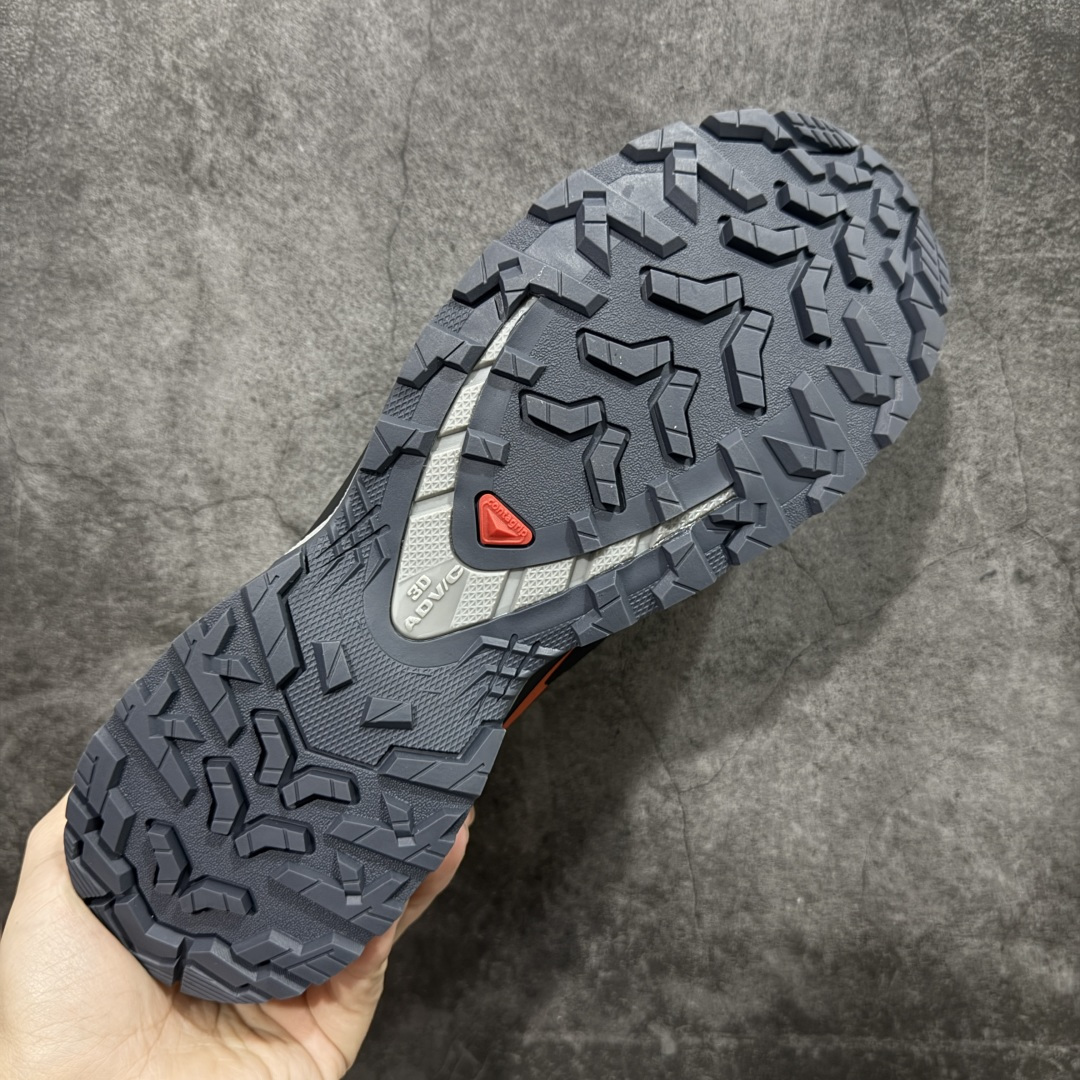 【纯原】SALOMON萨洛蒙 XA Pro 3D V9 GTX 圆头 支撑抓地 低帮 户外功能鞋 湍流蓝