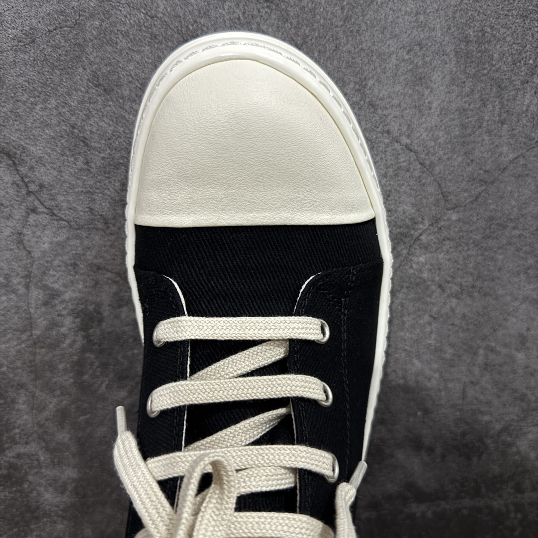 图片[5]-【莞产G版】薄底帆布黑色高帮大匡威 RO / Rick Owens DRKSHDW 瑞克·欧文斯【副线】 【款式】 大匡威/低帮/厚底/ 光泽金属尼龙布 低帮 西瓜头 【皮料】 东莞原厂进口全新2025年新材质““水洗牛仔黑色斜纹布” 【鞋带】 鞋带采用水染定织法工艺，高密度之下，透出光泽感！ 【鞋头】软糯，轻轻按压有牛皮细细的纹理质感！ 【鞋底】TPU大底奶香味！硬度、肤感一比一！鞋底logo钢印清晰正确！ 【鞋垫】独家私人开模压印！牛皮贴面，双层复合！ 【尺码】 ：36 37 38 39 40 41 42 43 44 45 46！-选品中心